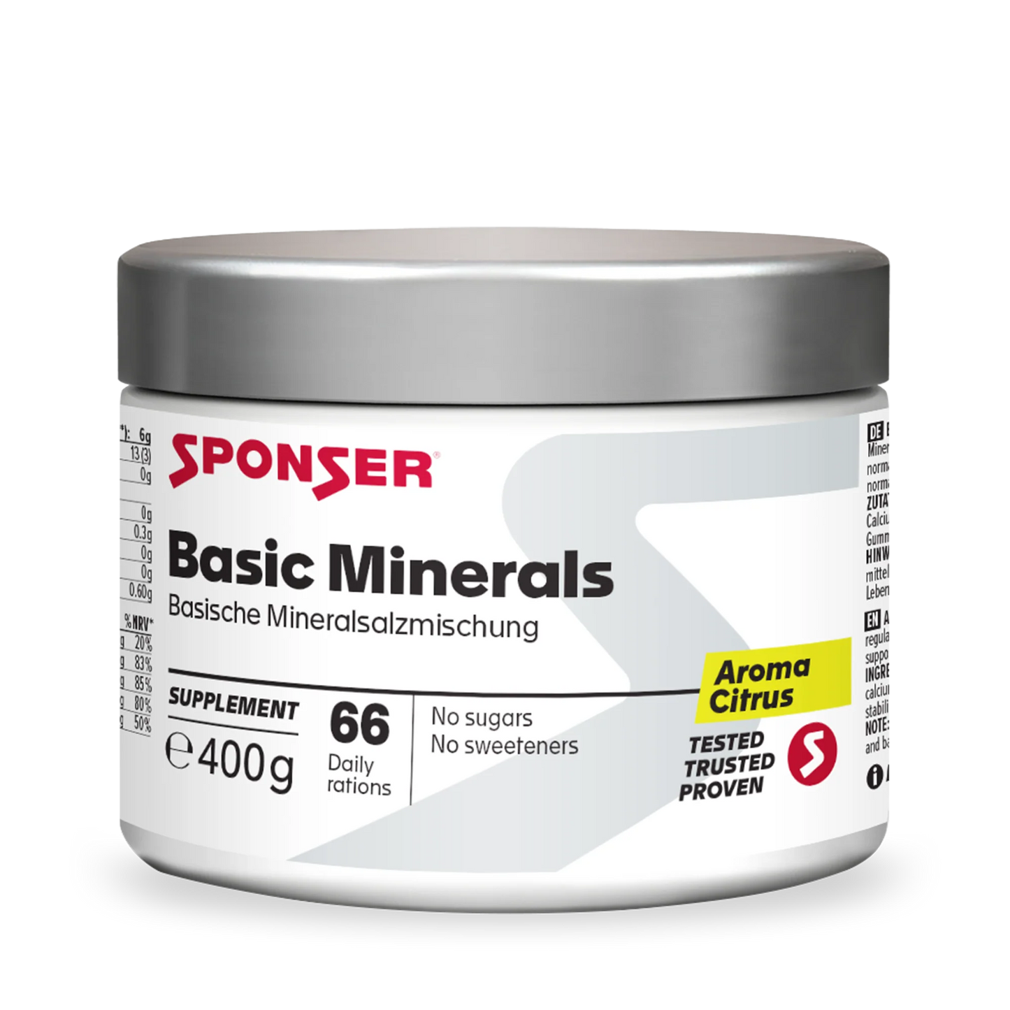 SPONSER BASIC MINERAL CITRUS 400G BOIÃO