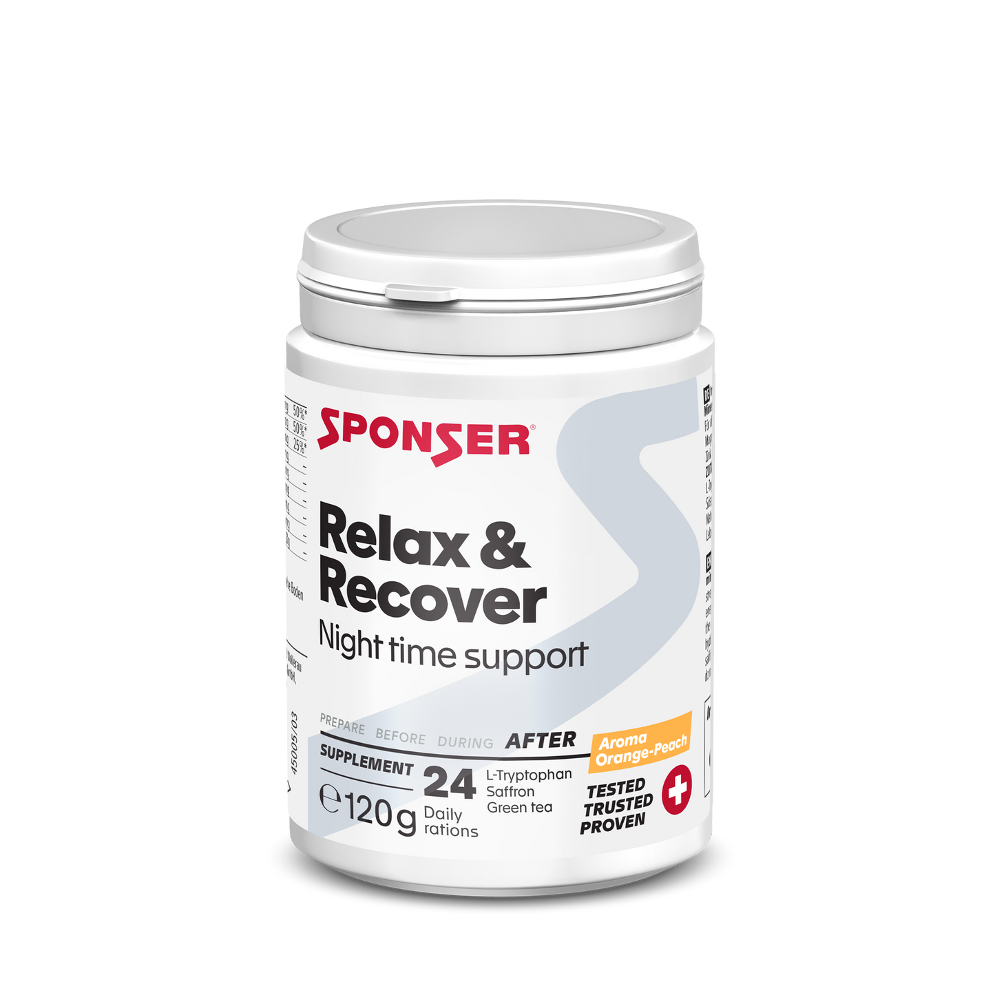 SPONSER RELAX & RECOVERY ORANGE-PEACH 120G TARRO