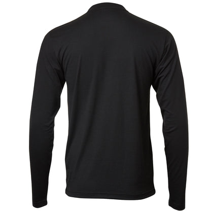 ROYAL CORE JERSEY LS "RACING" BLACK HEATHER