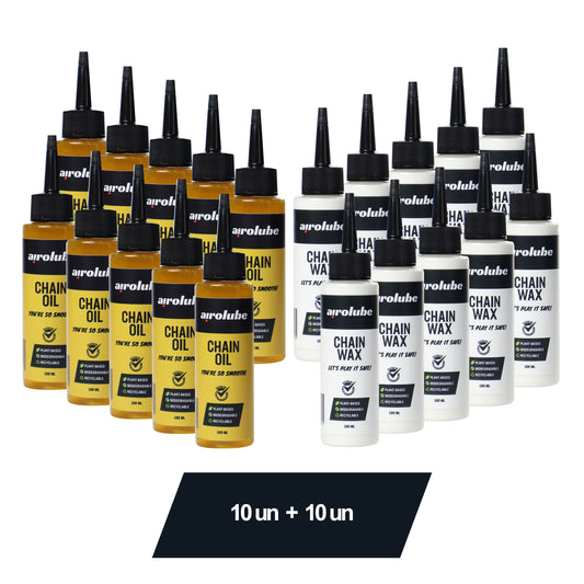 10x Chainoil + 10x Chainwax 100ml