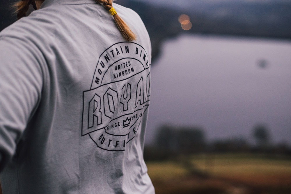 ROYAL CORE JERSEY LS "OUTFITTERS" GREY HEATHER S