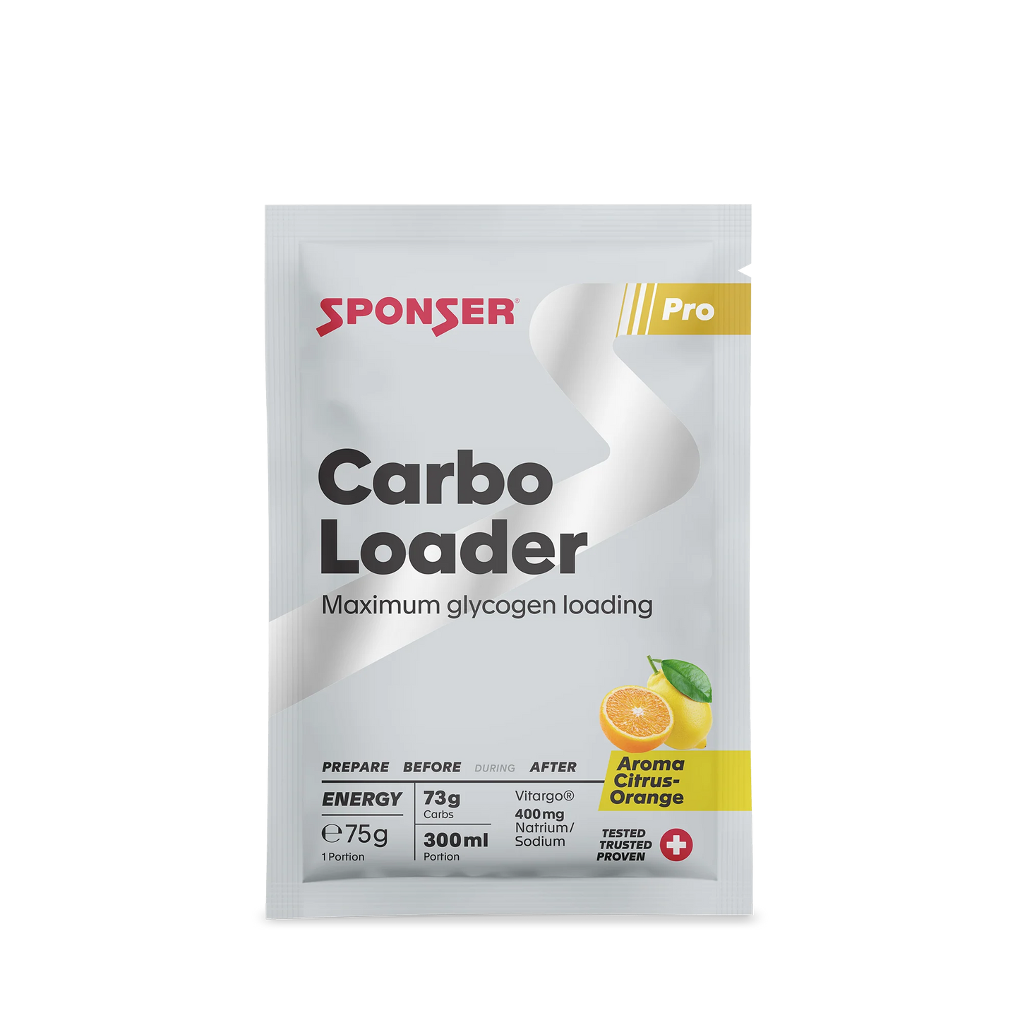 SPONSER CARBO LOADER CITRUS-ORANGE
