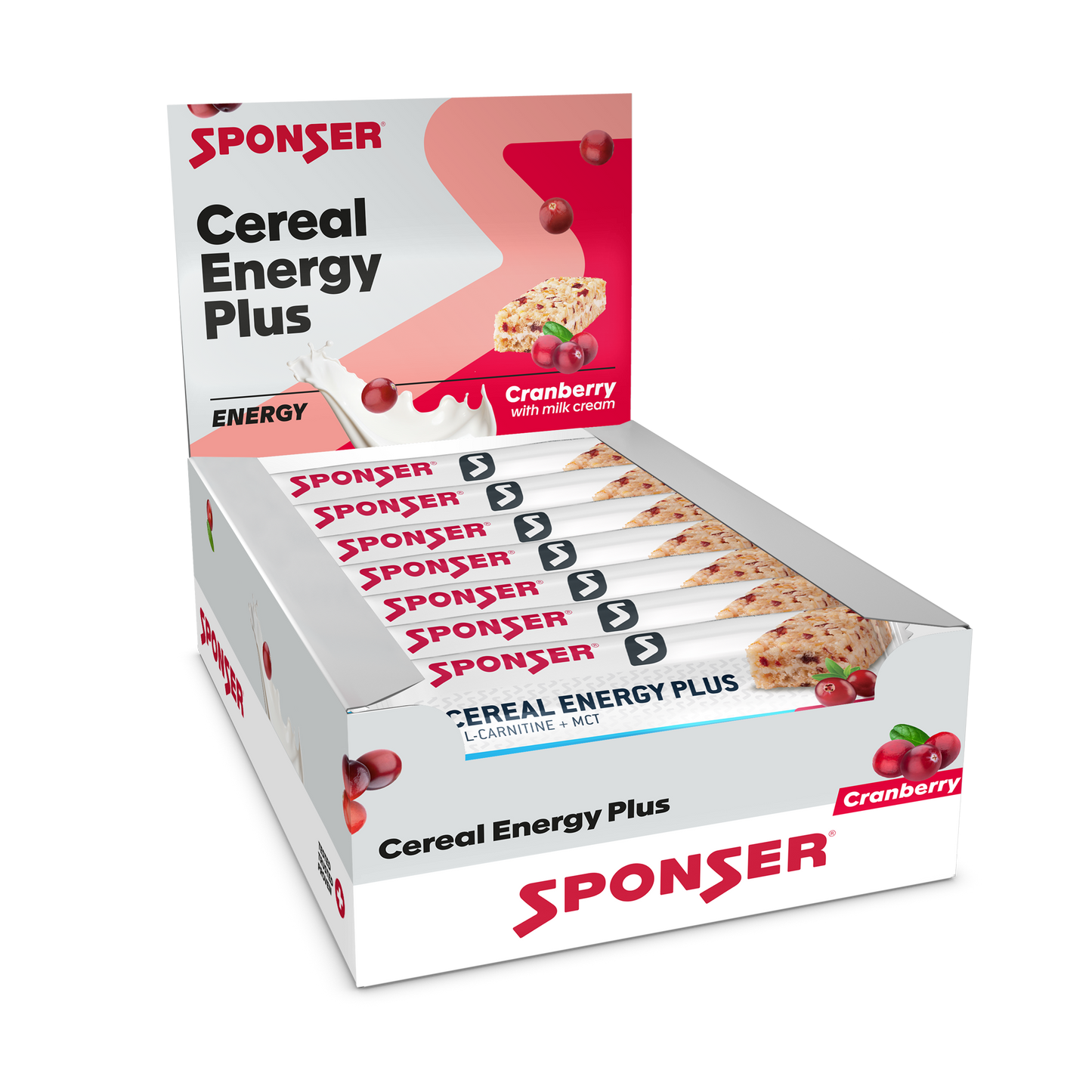 SPONSER CEREAL ENERGY PLUS CRANBERRY