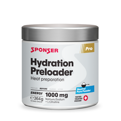 SPONSER HYDRATION PRELOADER NEUTRAL 364G JAR