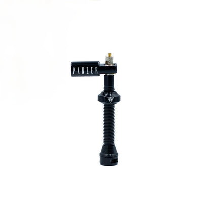 2x PANZER TUBELESS VALVE BLACK (2 + 2 un.)