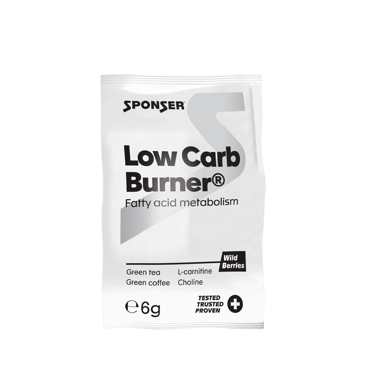 SPONSER LOW CARB BURNER WILD BERRIES 20X6G CAIXA