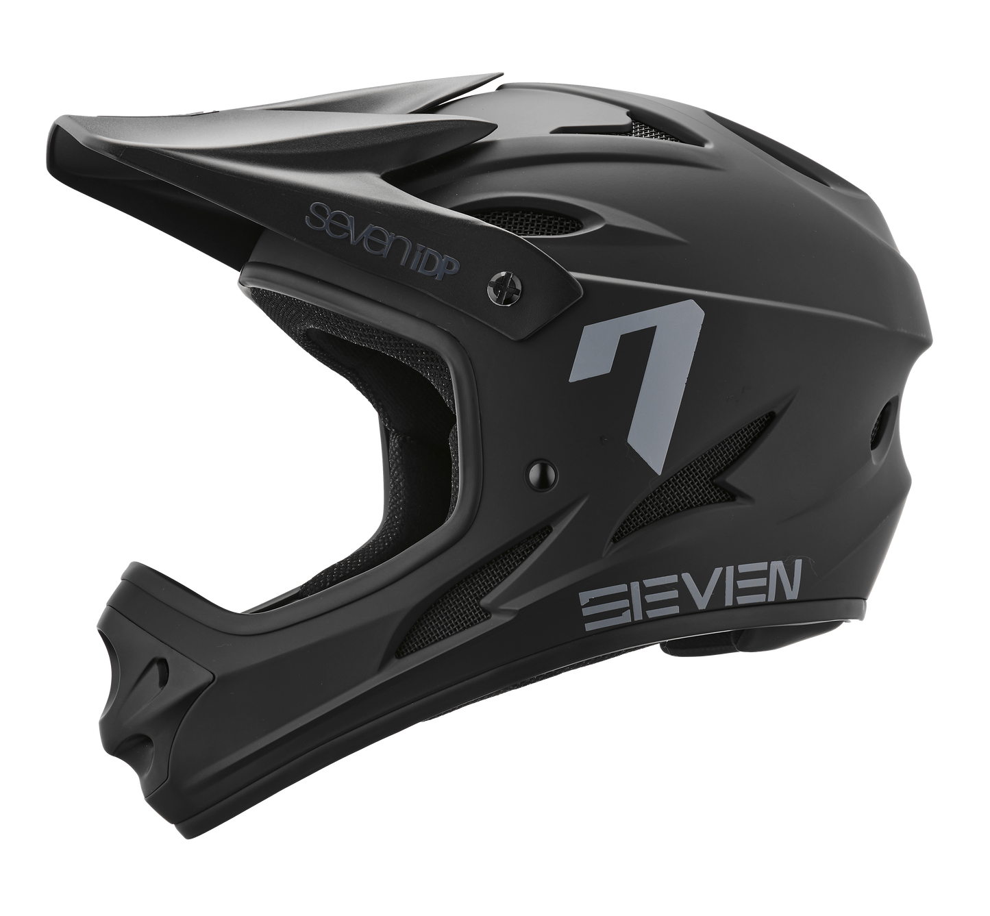 7IDP M1 HELMET MATT BLACK