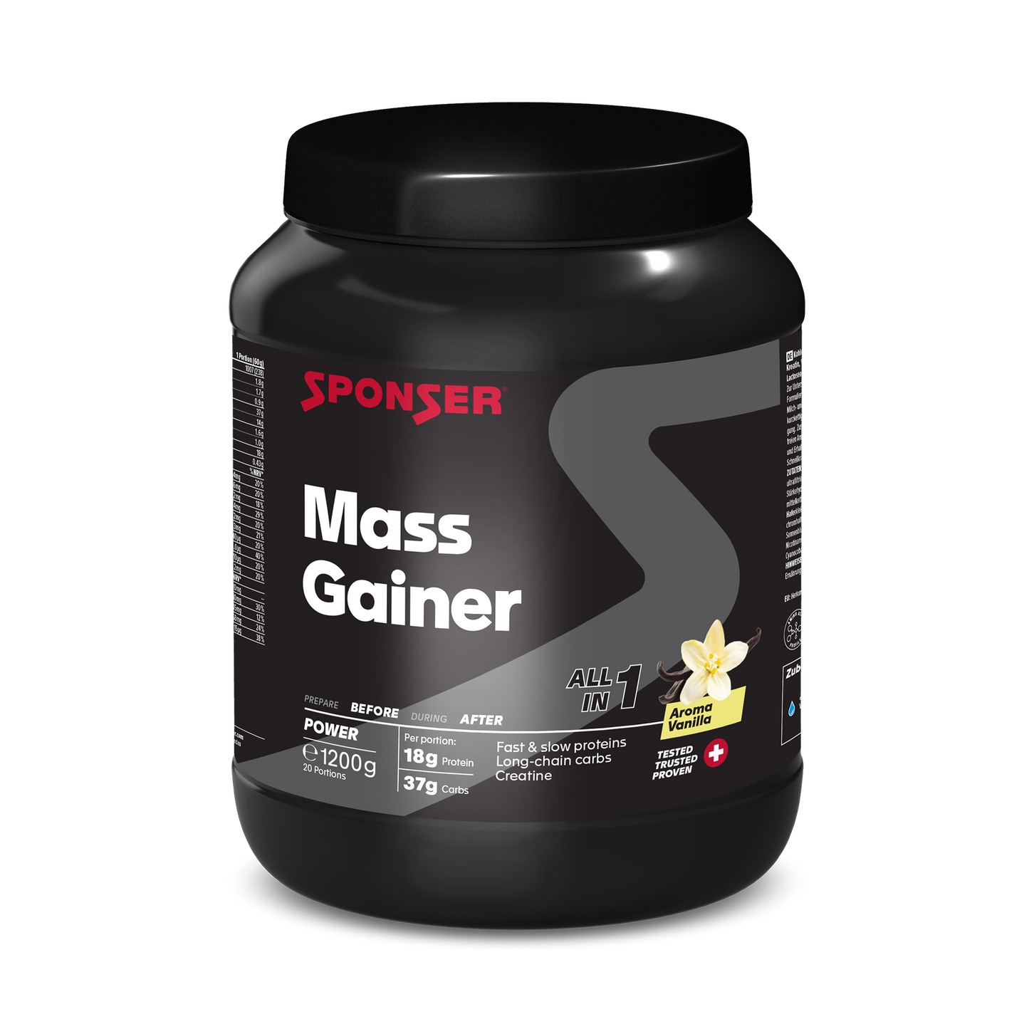 SPONSER MASS GAINER  BOIÃO