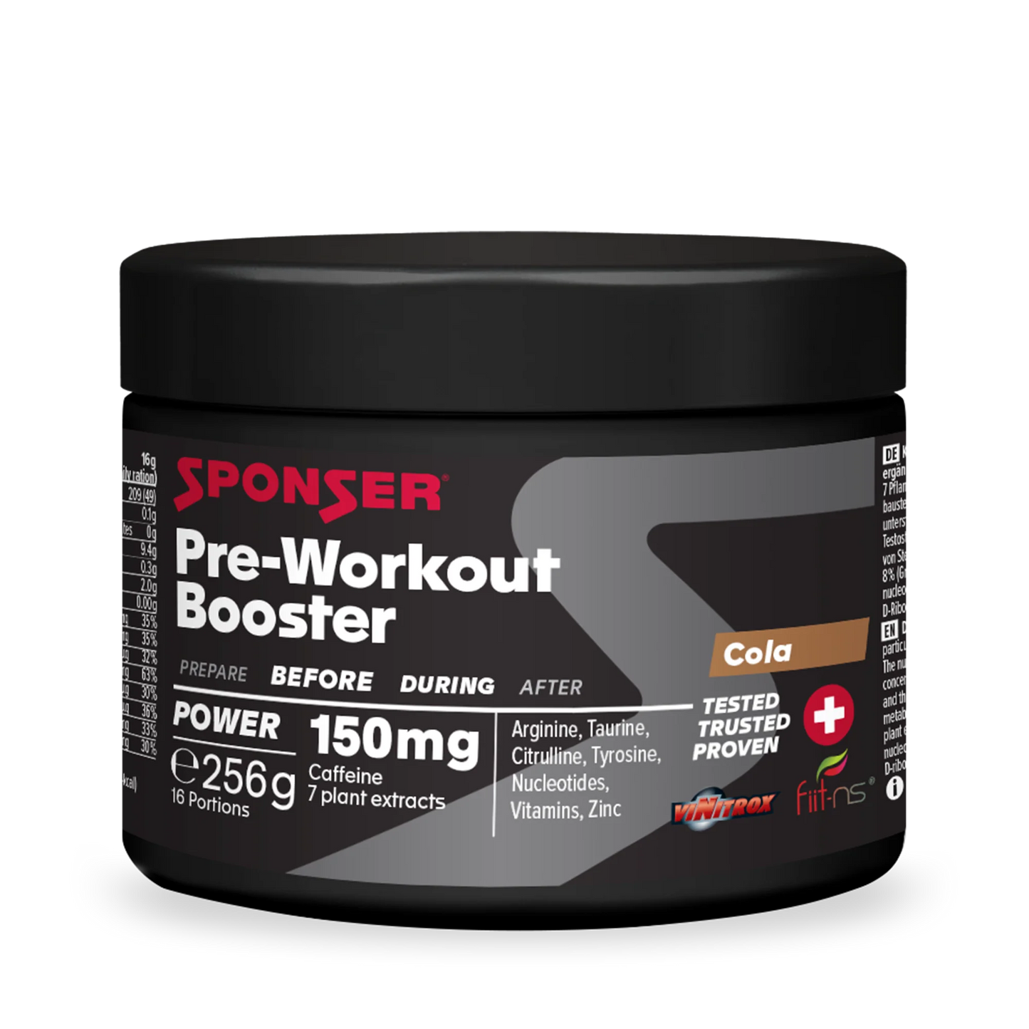 SPONSER PRE-WORKOUT BOOSTER 256G BOIÃO