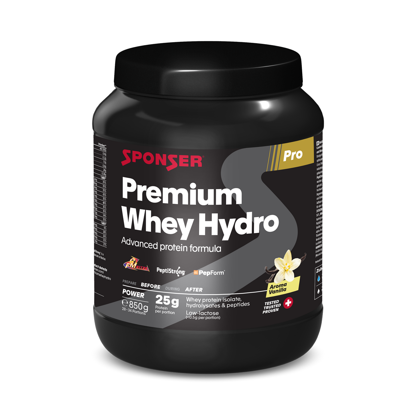 SPONSER PREMIUM WHEY HYDRO 850G BOIÃO