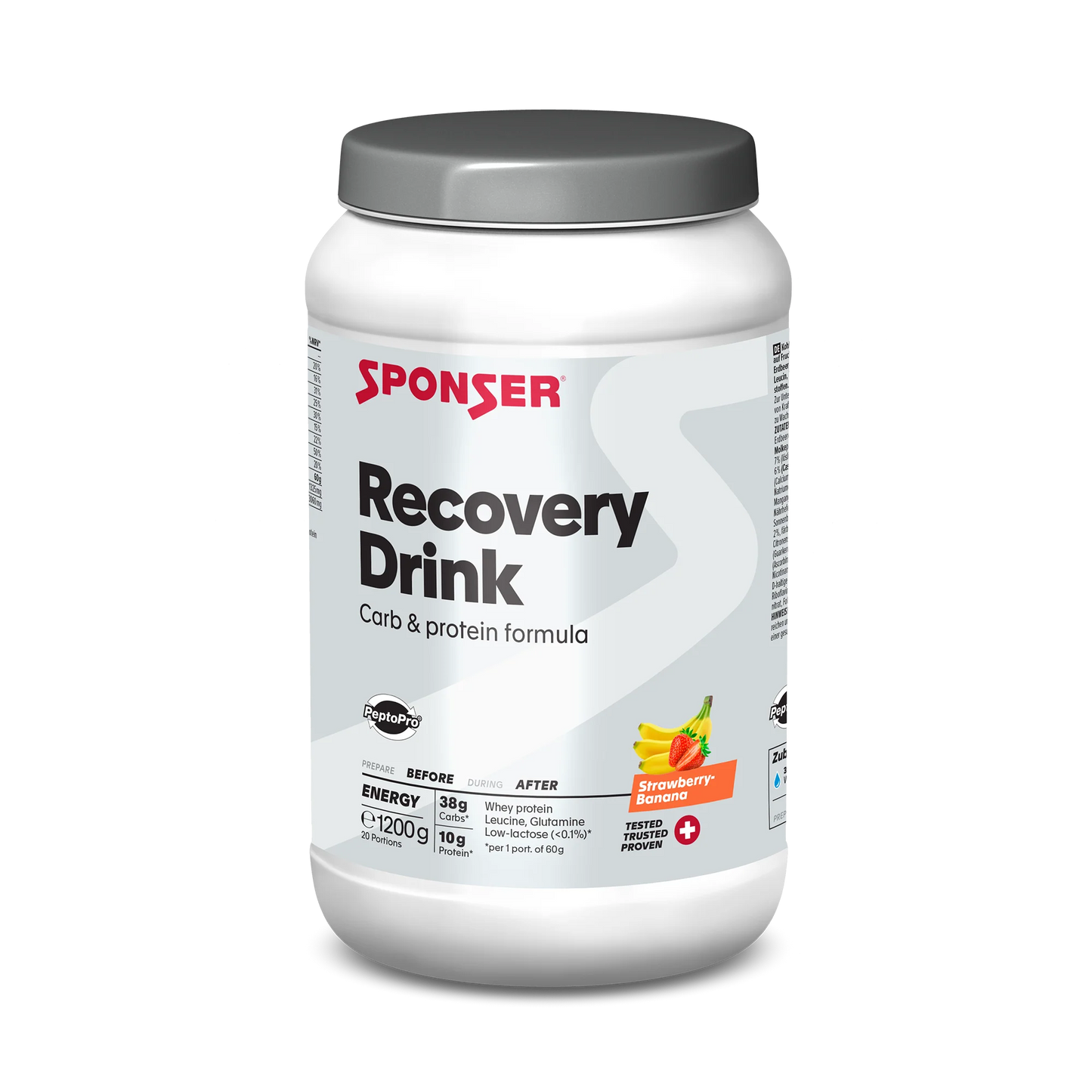 SPONSER RECOVERY DRINK STRAWBERRY-BANANA