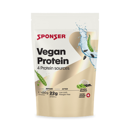 SPONSER VEGAN PROTEIN CHOCOLATE 480G SACO