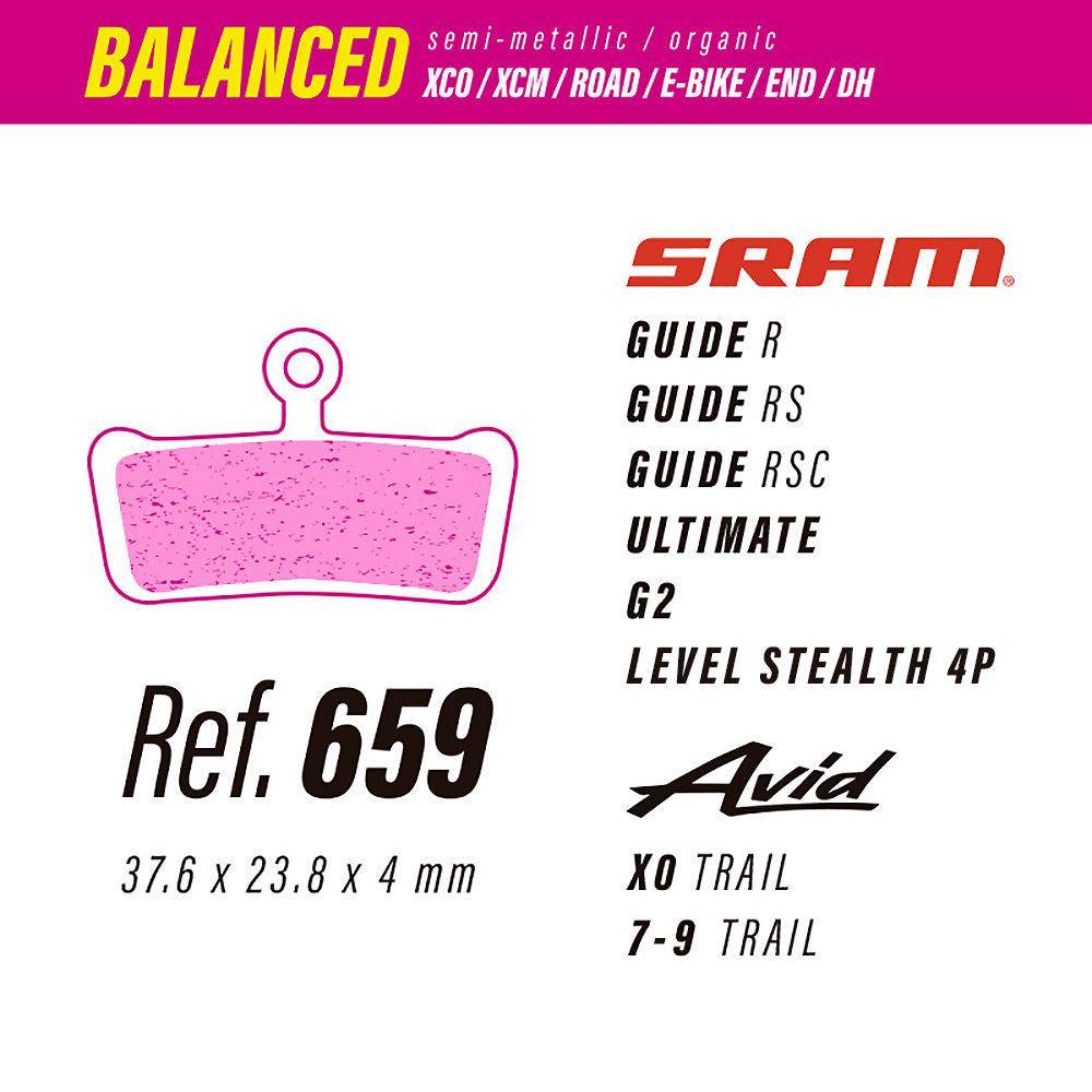 LESS 659 BALANCED Sram / Avid