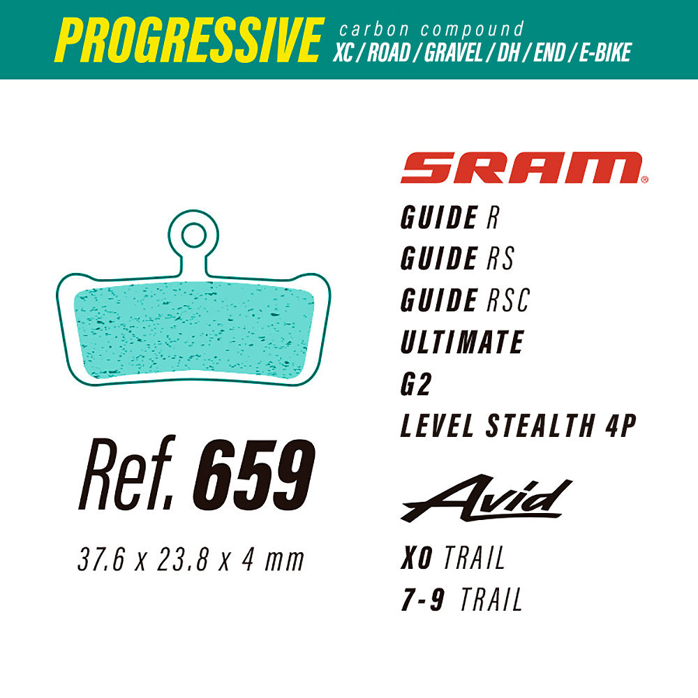 LESS 659 PROGRESSIVE Sram / Avid
