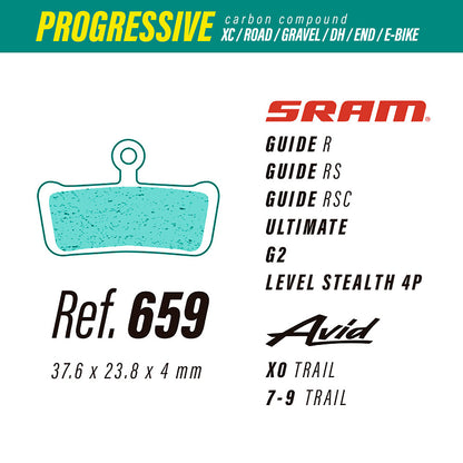 LESS 659 PROGRESSIVE Sram / Avid